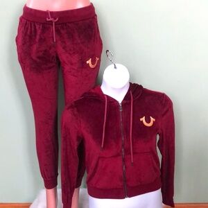 True Religion Pants & Jacket Set Sze XS/S